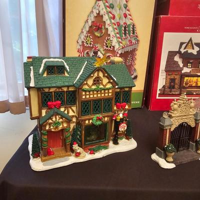 Ceramic Christmas Houses, Lights & More (GB2-JS)