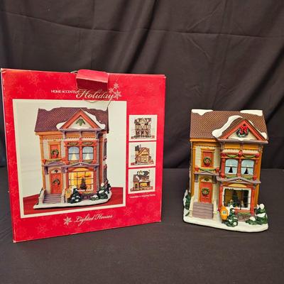 Ceramic Christmas Houses, Lights & More (GB2-JS)