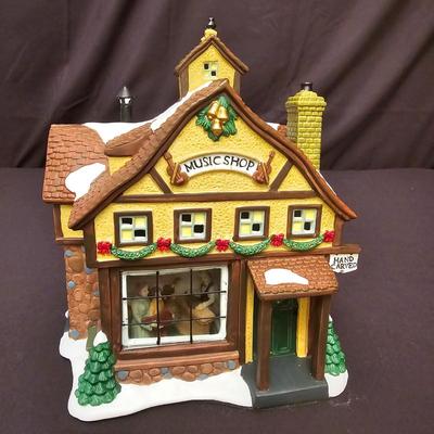 Ceramic Christmas Houses, Lights & More (GB2-JS)