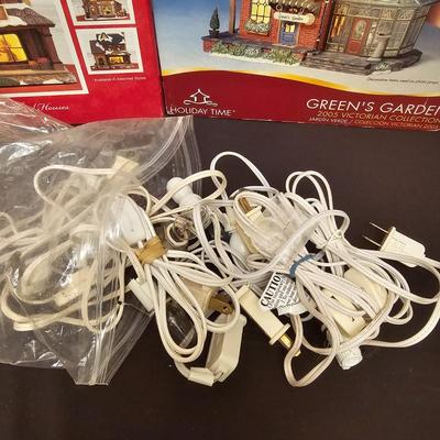 Ceramic Christmas Houses, Lights & More (GB2-JS)