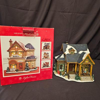 Ceramic Christmas Houses, Lights & More (GB2-JS)