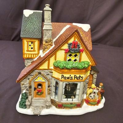 Ceramic Christmas Houses, Lights & More (GB2-JS)