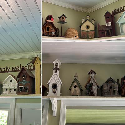 Decorative Bird Houses (G-RG)