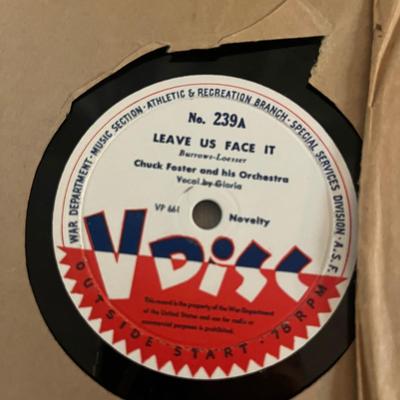 Victory Disc 78s Vinyl Albums (D-MG)