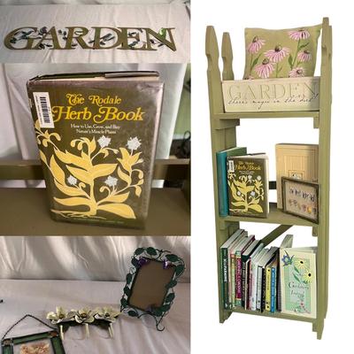Garden Lovers - Bookcase, Books & Decor (C-RG)