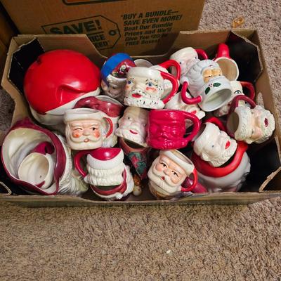 Ceramic Santa Mugs & More - 30+ Items (GB1-JS)