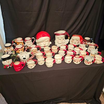 Ceramic Santa Mugs & More - 30+ Items (GB1-JS)