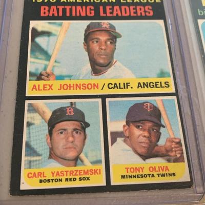 Vintage Boston Red Sox Baseball Cards Lot 1954-72