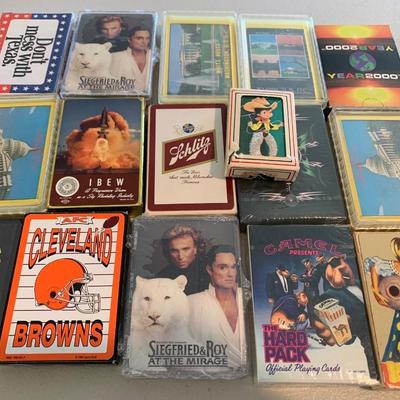 Vintage Playing Cards Lot - Some Sealed