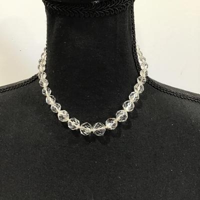 Very nice glass beaded style choker