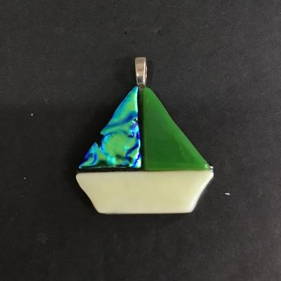 Unique Sailboat pendant