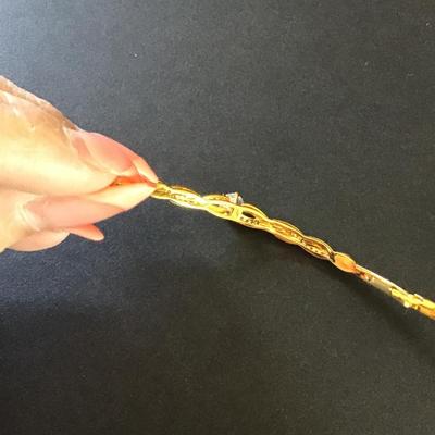 Beautiful Danbury, mint daughter journey bracelet, 18 K gold plated