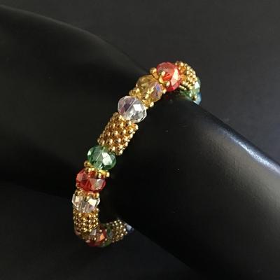Beautiful crystal stretch bracelet