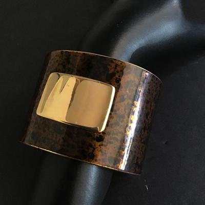 Vintage faux tortoise shell bracelet