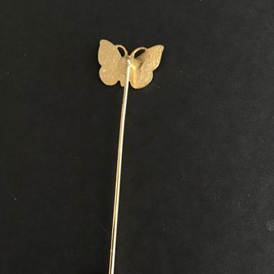Vintage Butterfly stick pin