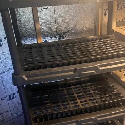 Eight Sets of Plastic Shelves (G-RG)