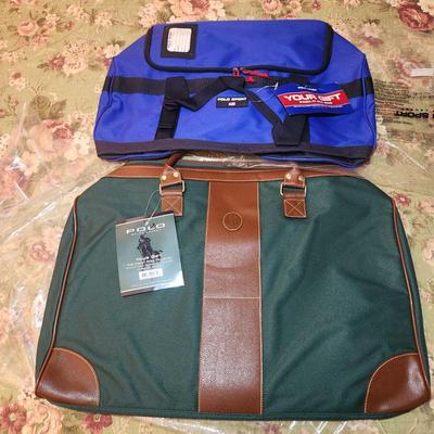 2 NOS Polo Ralph Lauren Polo Sport Travaler bags