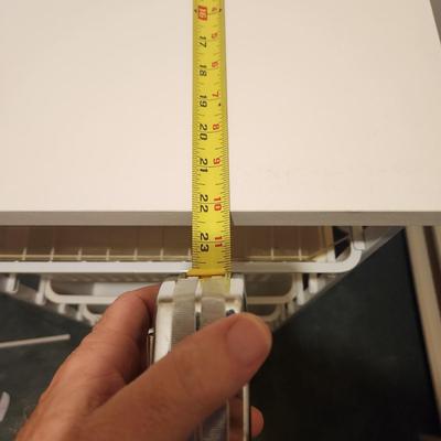 Schulte Metal Wire and Plastic Closet Shelving Organizer