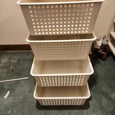 Schulte Metal Wire and Plastic Closet Shelving Organizer