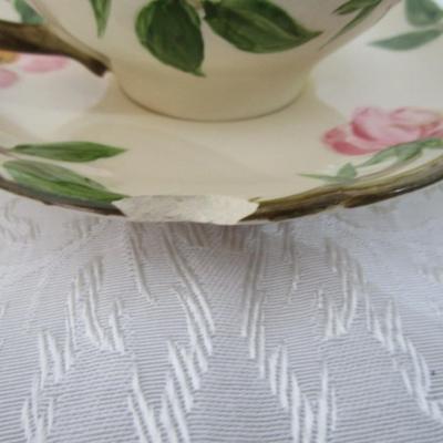 Sale Photo Thumbnail #2: 2 saucers are chipped, see pictures