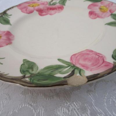 Sale Photo Thumbnail #13: 6 roll dishes 6-1/4" (two chipped), 2 salad plates 8" (one chipped), 7 fruit/dessert bowls 5-3/4" in diameter