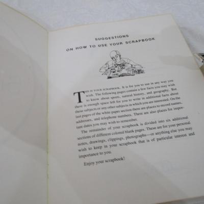Sale Photo Thumbnail #87: "Norman Rockwell's Scrapbooks of a Young Boy", "Our Story, A Grandparents' Record Book"