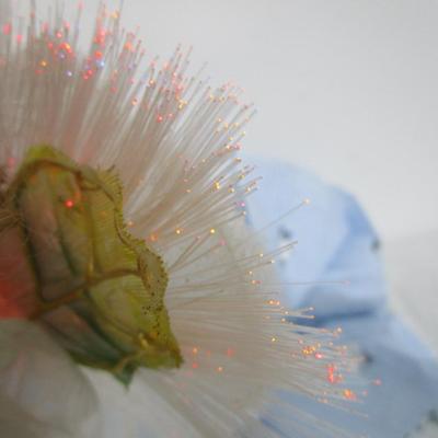 Sale Photo Thumbnail #109: Angel doll with fiber optic wings & porcelain head, arms & legs, Takes 3 AA batteries included, see pictures