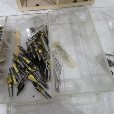 Sale Photo Thumbnail #187: For calligraphy & lettering, some organizer drawers have dividers, See pictures