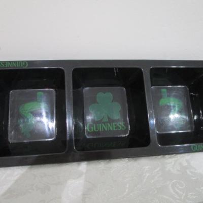 Sale Photo Thumbnail #331: Glass one is 11-3/4" x 11-5/8", Guiness one is 14-3/4" x 6"