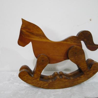 Sale Photo Thumbnail #438: Shelves are 12" long, Horse is 13-3/4" long x 12" tall, See pictures