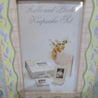 Sale Photo Thumbnail #458: Has small photo book keychain, picture frame, picture frame cards with envelopes, and larger baby photo album