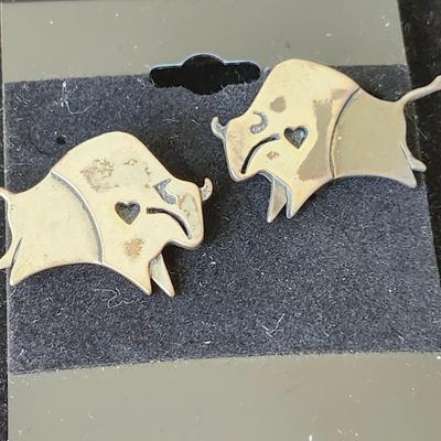 Sale Photo Thumbnail #268: These ae quite heavy, with heart shape cut out.