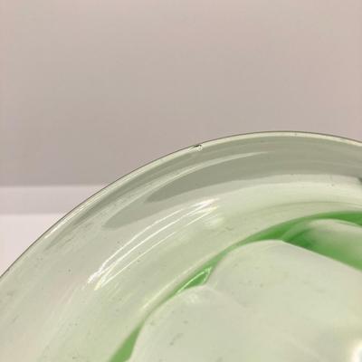 LOT 244: Four Uranium Glass Nesting Bowls