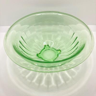 LOT 244: Four Uranium Glass Nesting Bowls