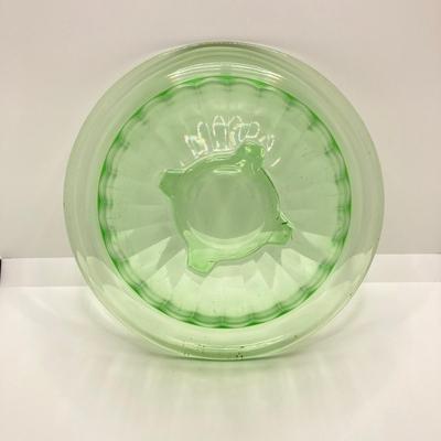 LOT 244: Four Uranium Glass Nesting Bowls