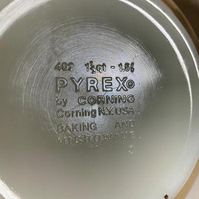 LOT 255: Collection of Five Pyrex Nesting Bowls - Early American, Homestead and Woodland Patterns