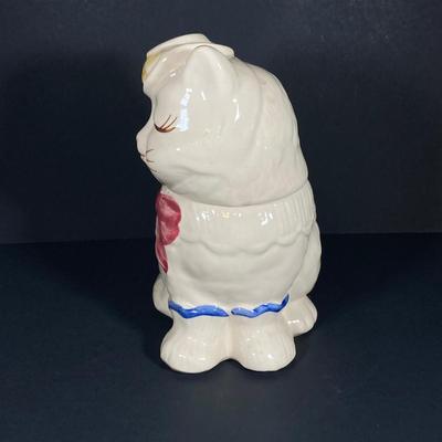 LOT 261: Vintage Shawnee Pottery Puss 'n Boots Cookie Jar