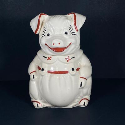 LOT 264: Vintage Pig Cookie Jar