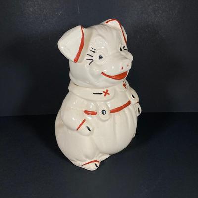 LOT 264: Vintage Pig Cookie Jar