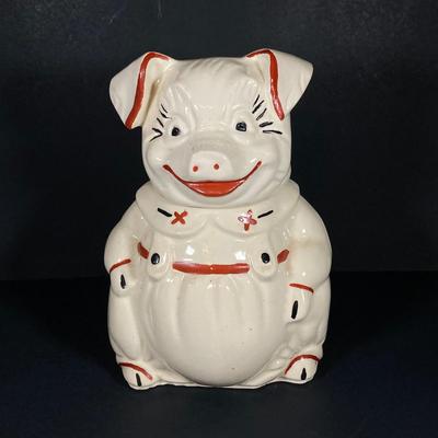 LOT 264: Vintage Pig Cookie Jar