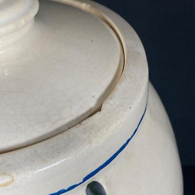 LOT 266: Vintage McCoy Pottery Dutch Boy Cookie Jar