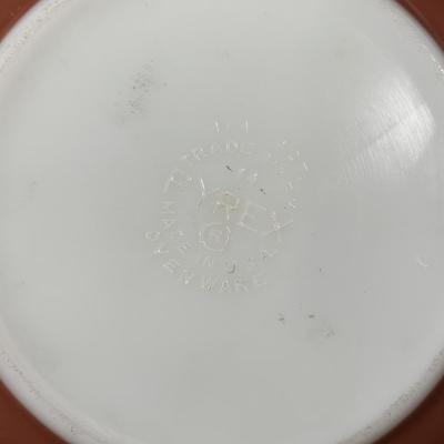 LOT 271: Vintage Pyrex Mixing Bowls: Old Orchard, Americana, Daisy Citrus & Flame Glo