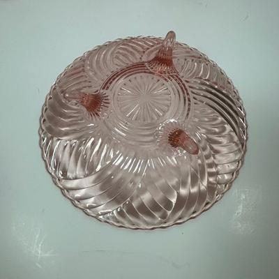 LOT 291: Pink Depression Glass Collection