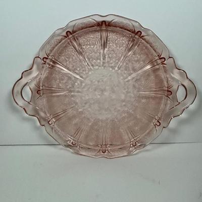 LOT 291: Pink Depression Glass Collection