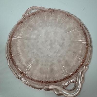 LOT 291: Pink Depression Glass Collection