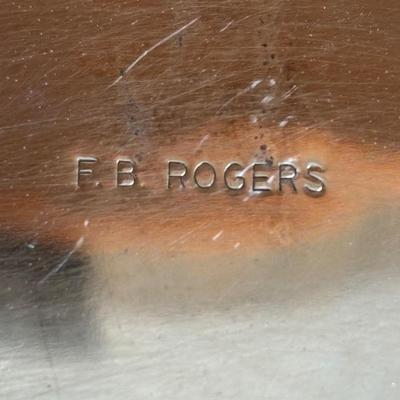 LOT 294: Vintage Sugar Bowls w/Sterling Silver Lids (3), Footed Cake Plate w/Silver Overlay Autumn Leaves, FB Rodgers Candle Holders...