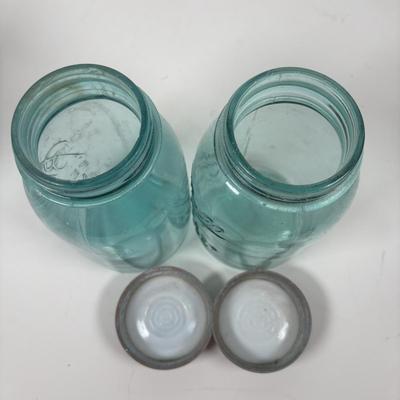 LOT 296: Vintage Canning Jars