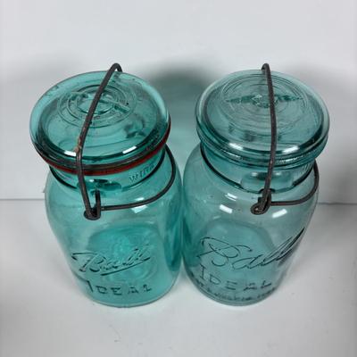 LOT 296: Vintage Canning Jars