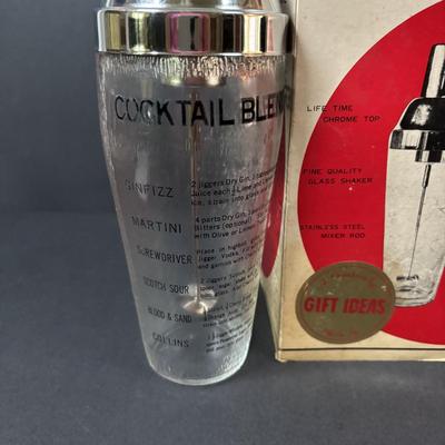 LOT 317: Vintage Silver on Copper Vacuum Insulted Ice Bucket, Lausitzer Hand-Cut Crystal Glass Set and Cordless Electric Mixer