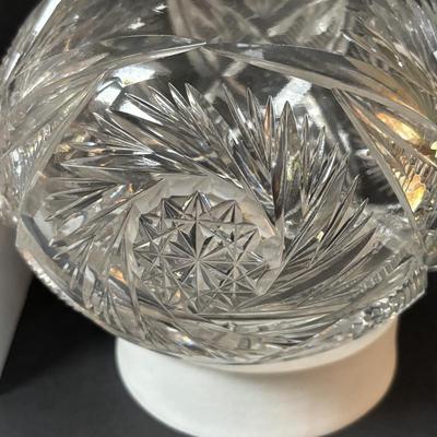 LOT 318: Crystal Collection: Sparkling Cut Crystal Water/Wine Carafes, Galena and JG Durand